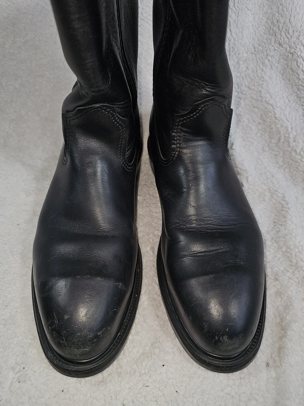 Red Wing Boots Pecos Boots Leather  Black Size 9.5. - Picture 7 of 13